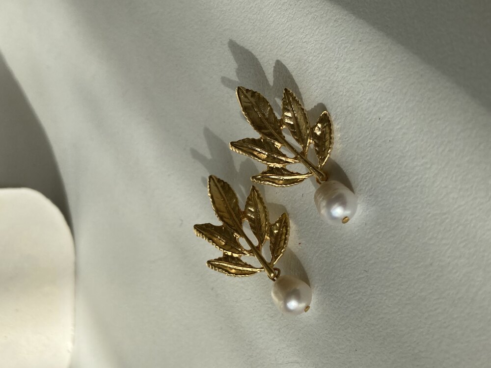 Spring Leaf Earrings