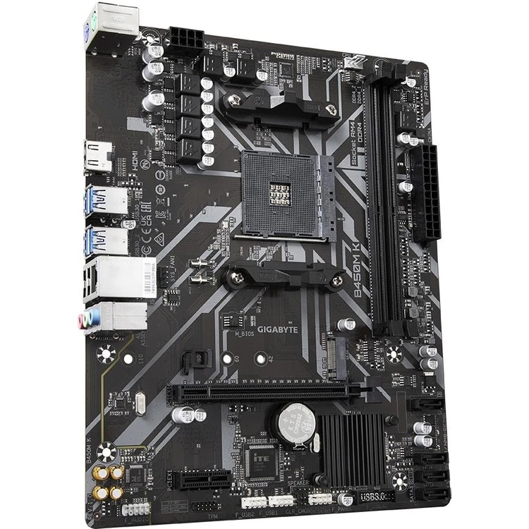 GigabyteB450M K 3600 MHz DDR4  Anakart