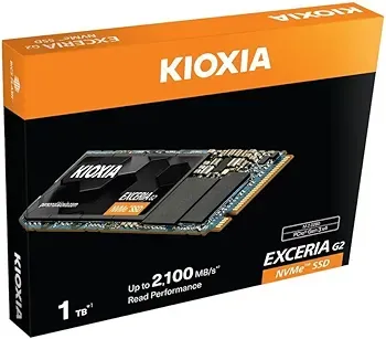 KIOXIA EXCERIA G2 1TB NVMe M.2 SSD