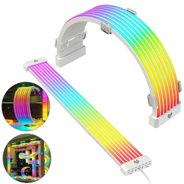 Adreslenebilir Led RGB Güç Uzatma Kablosu Seti