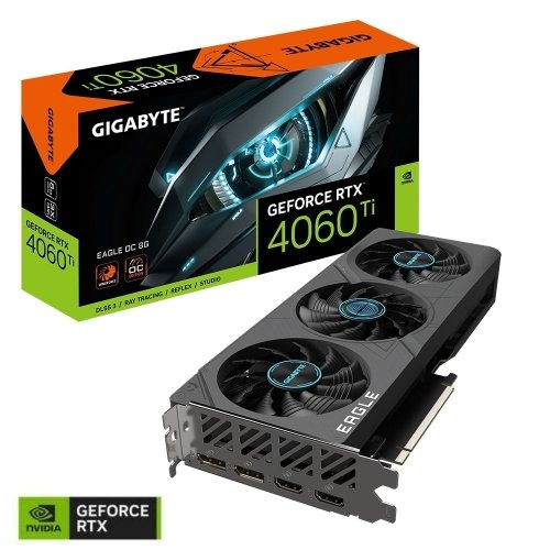 GGigabyte GeForce RTX 4060 Ti Eagle 8G OC GDDR6 128Bit DX12 DLSS 3 Gaming Ekran Kartı