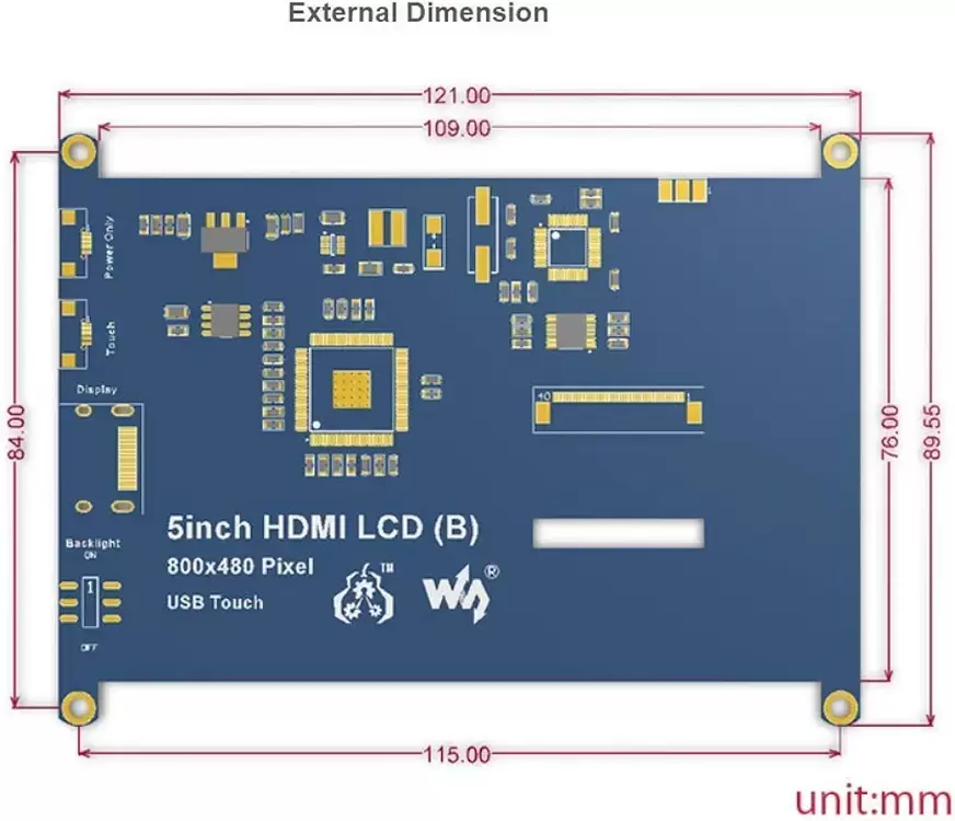   Kasa İçi LCD Display Monitör