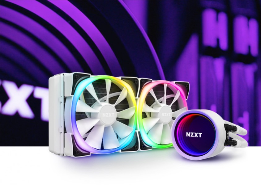 NZXT Kraken X53 RGB RL-KRX53-RW 240mm Beyaz İşlemci Sıvı Soğutucu