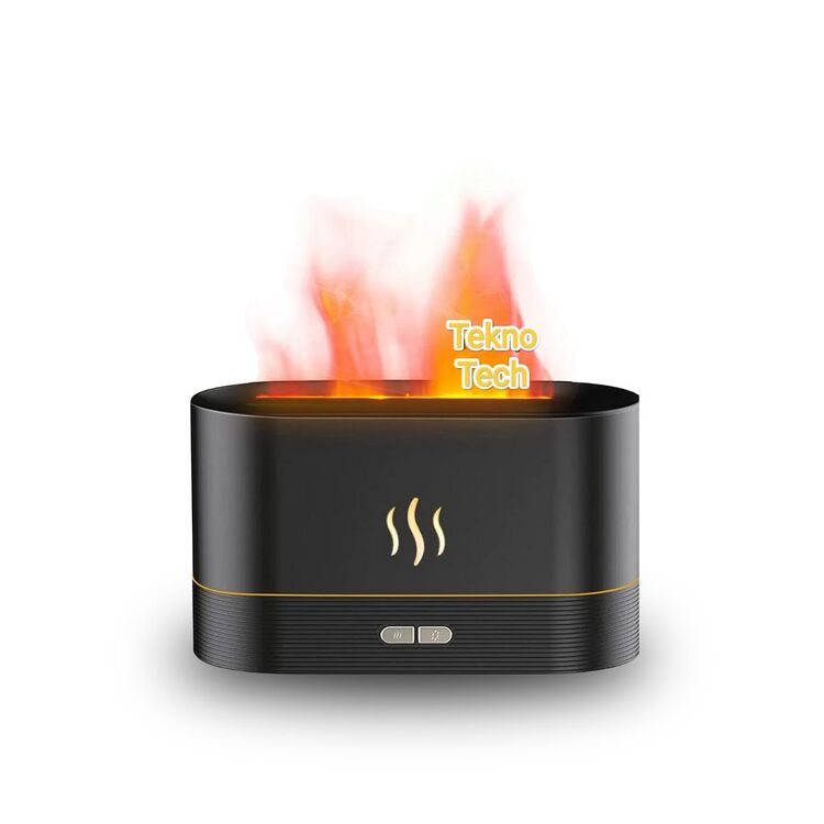 Alev Efektli Ultrasonik Hava Nemlendirici Humidifier (Mini Şömine)