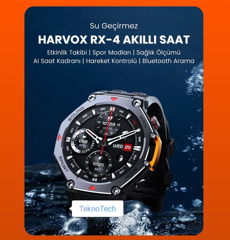 Harvox RX-4 Akıllı Saat