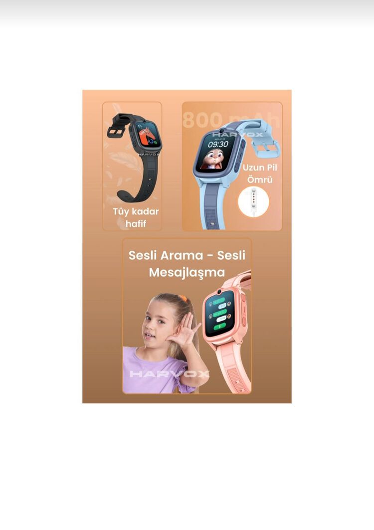 HX Kids 4G Pro Akıllı Çocuk Saati

