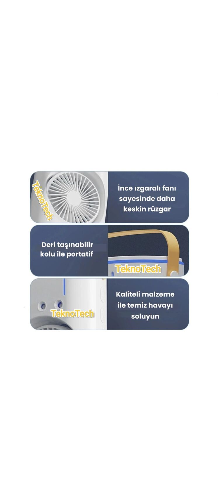 Buhar Üflemeli Double Fan