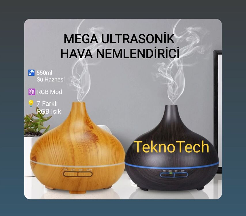 Mega Ultrasonik Hava Nemlendirici Humidifier

