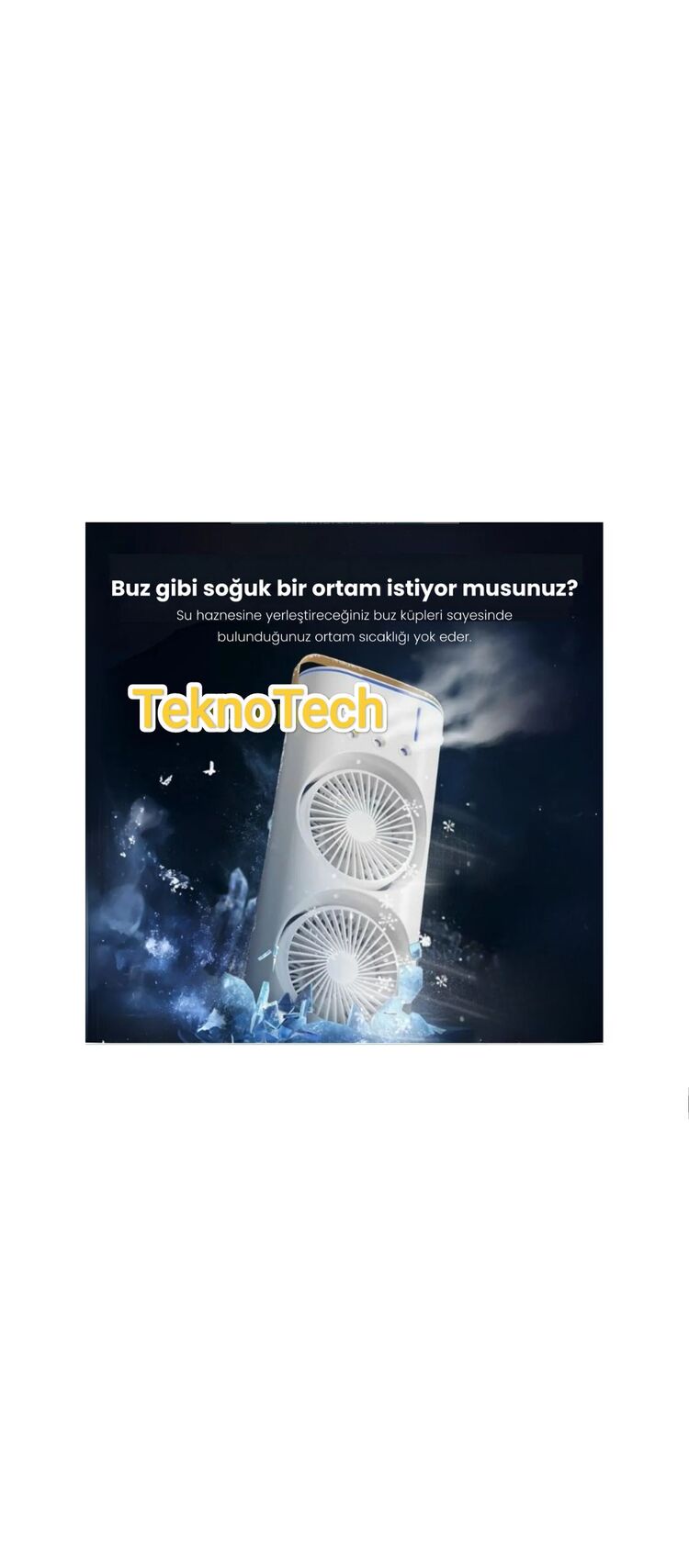 Buhar Üflemeli Double Fan