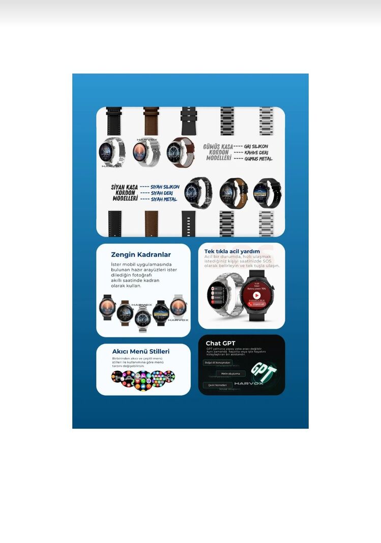 Harvox HX-4 Pro Akıllı Saat