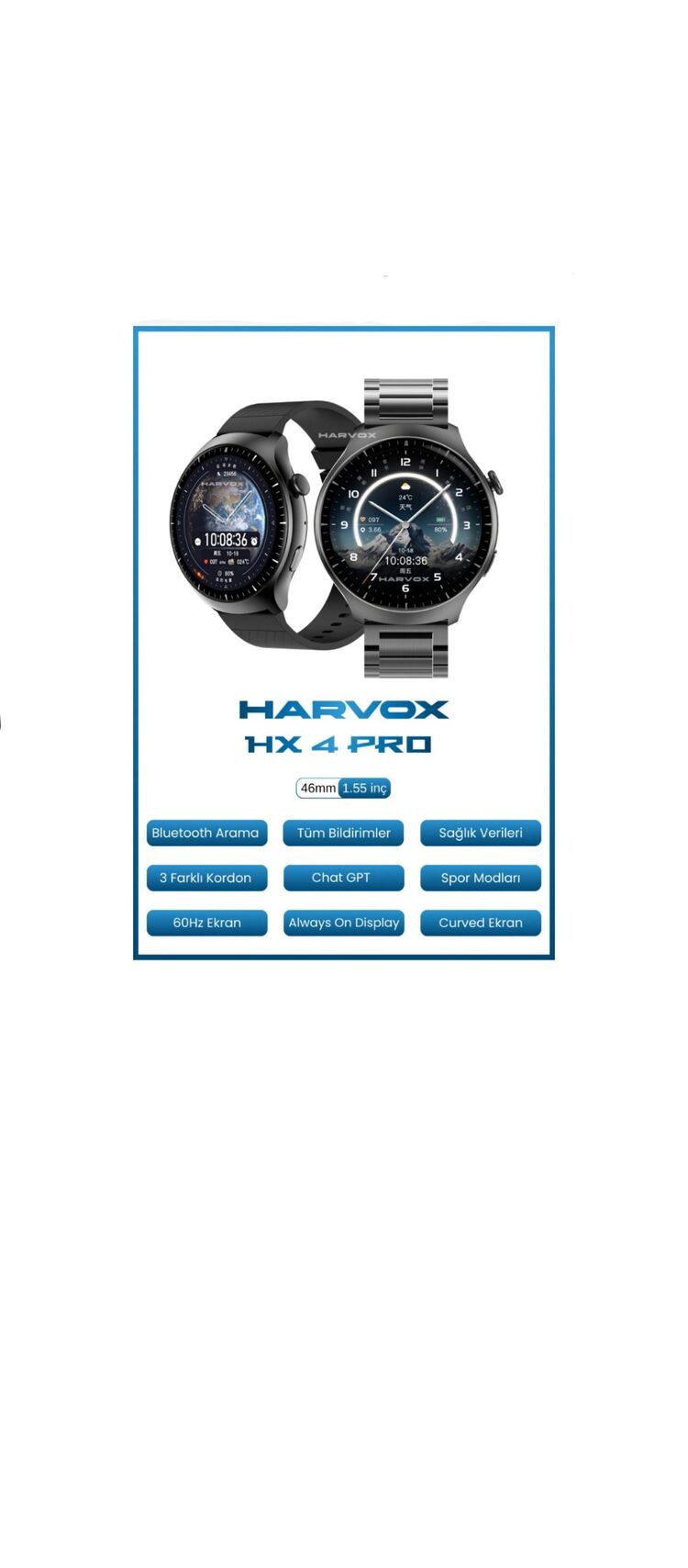 Harvox HX-4 Pro Akıllı Saat