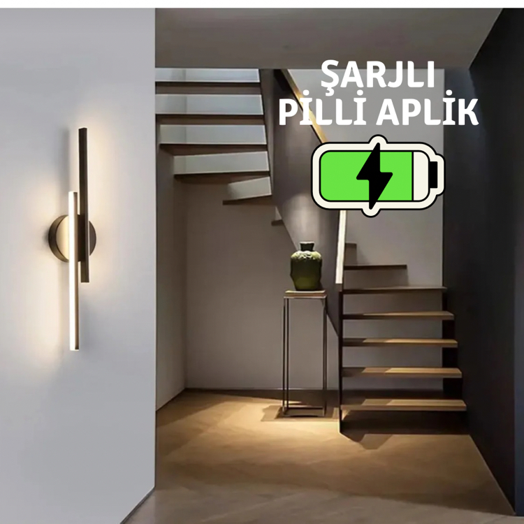 LİNO YENİ ŞARJLI LED DUVAR APLİĞİ