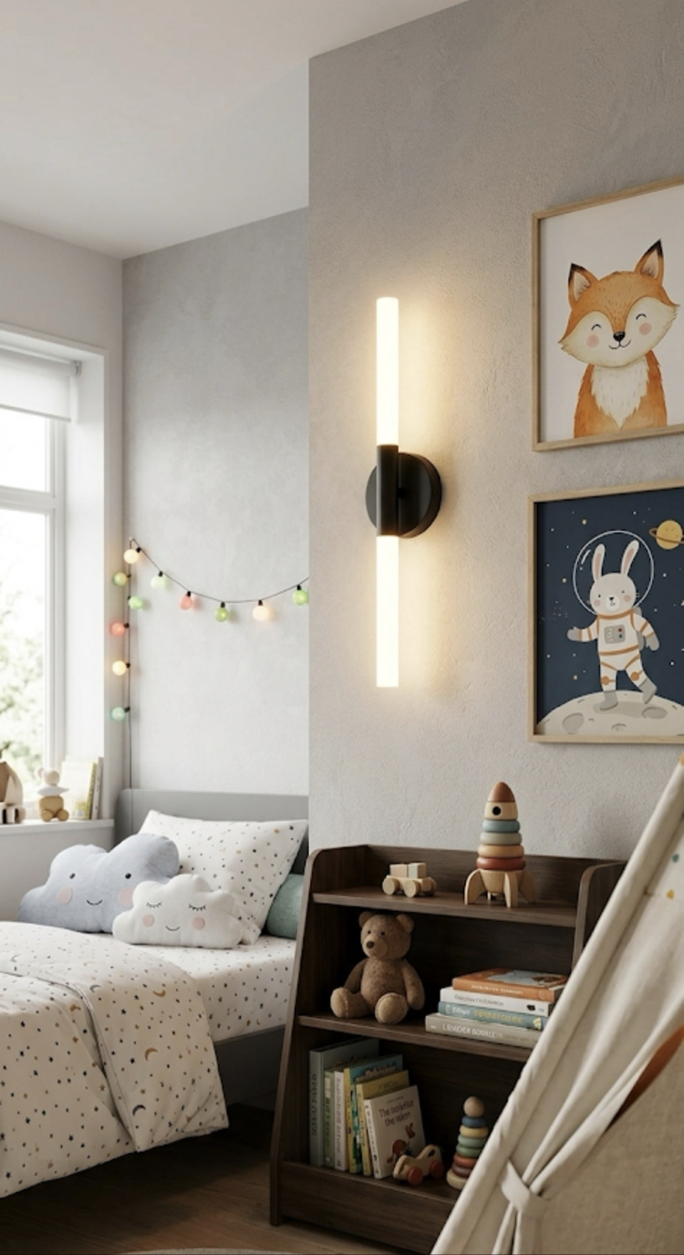 YENİ ŞARJLI LED DUVAR APLİĞİ 