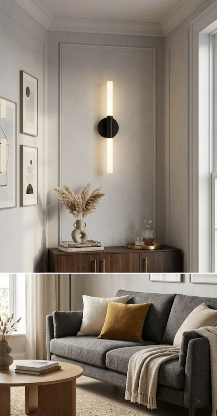 YENİ ŞARJLI LED DUVAR APLİĞİ 