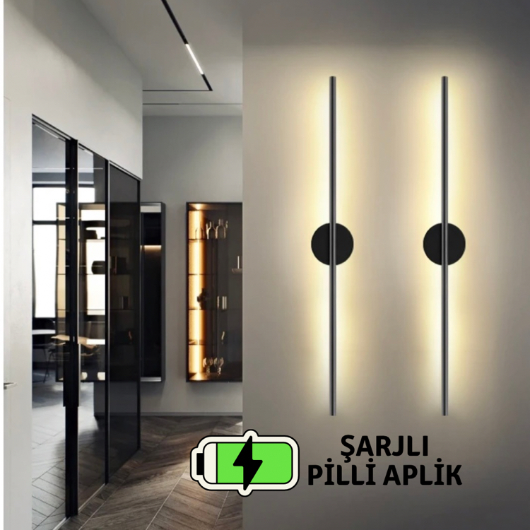 VİNO YENİ ŞARJLI LED DUVAR APLİĞİ