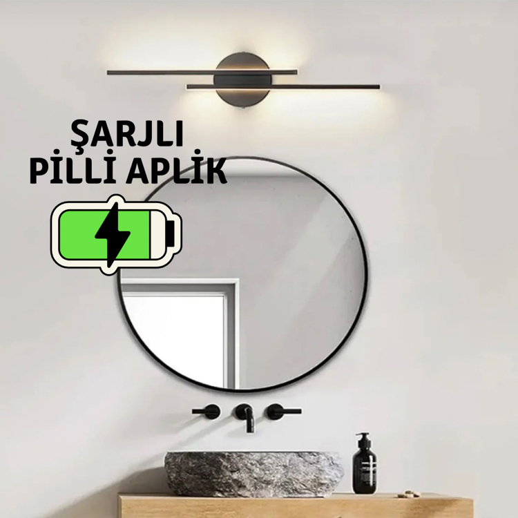 LİNO YENİ ŞARJLI LED DUVAR APLİĞİ