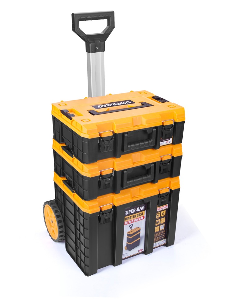 S-S-L Master Case Tekerlekli 3’lü Set ASR-6036