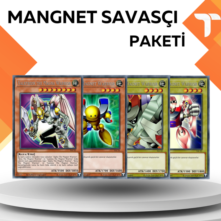 Yu-gi-oh! Türkçe Magnet Savaşcı Paketi
