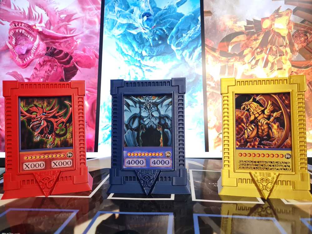 Yu-Gi-Oh! Mısır Tanrı Kartları ve Özel Tasarım Stand Seti