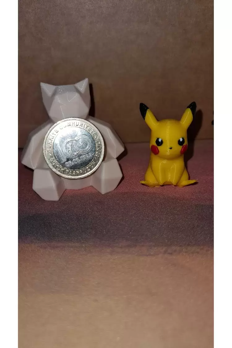 Pokemon Pikachu 4cm'lik Figür