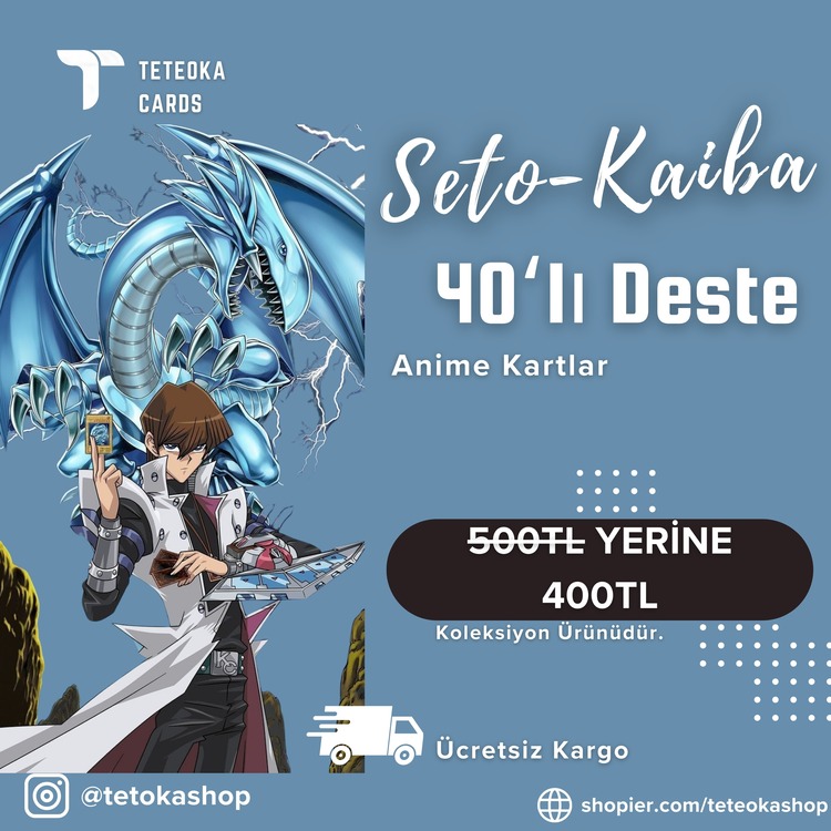 Kaiba 40'lı Anime Deste