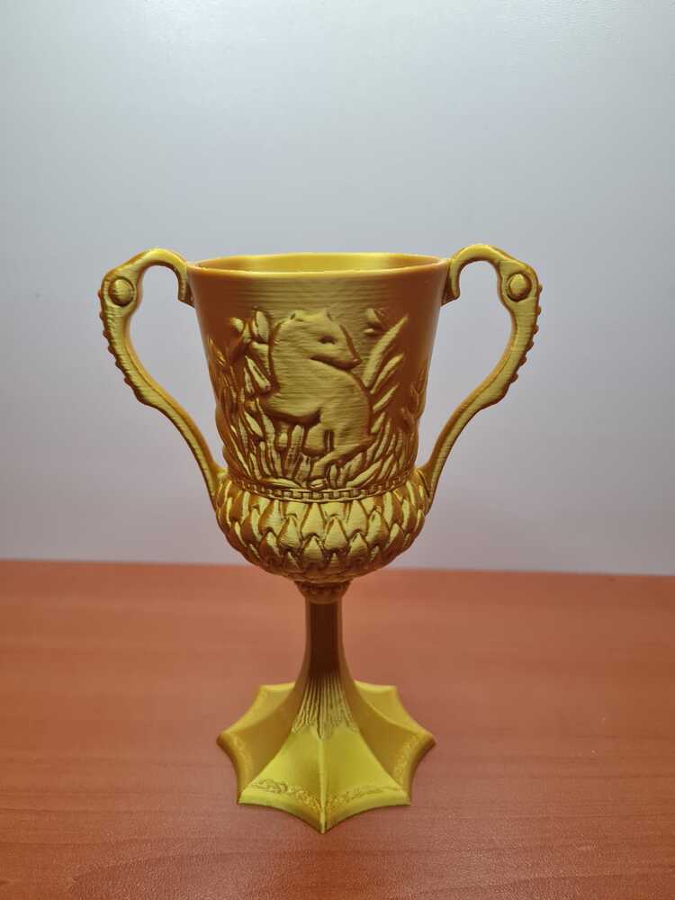 Helga Hufflepuff’ın Kupası 3D Baskı Koleksiyon Parçası