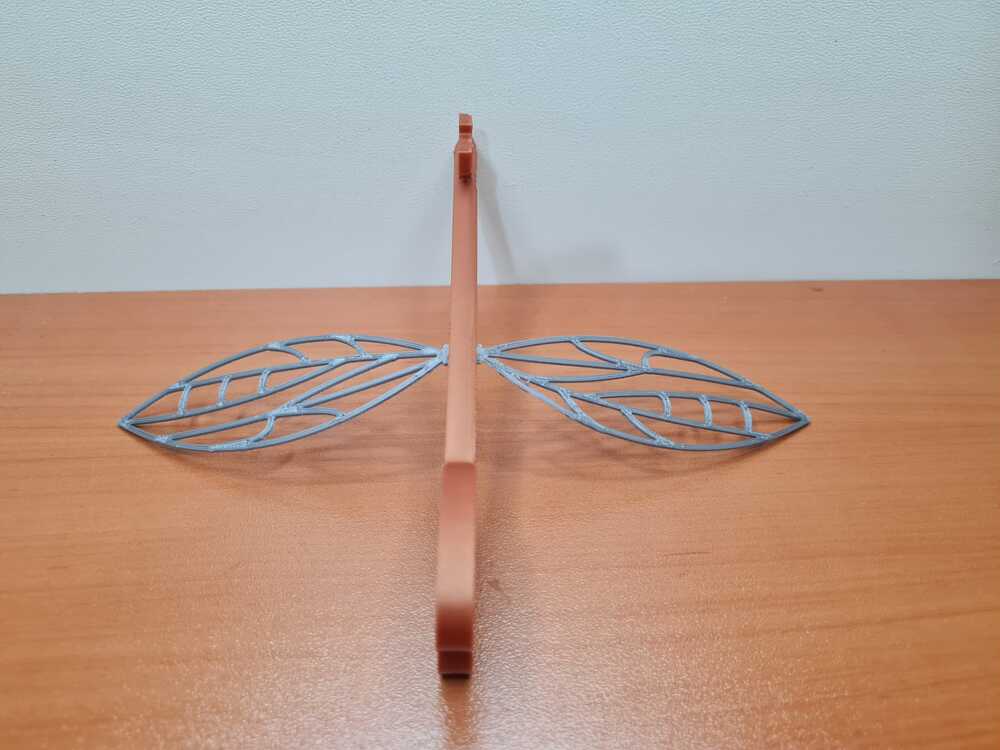 Sırlar Odası Kanatlı Anahtar 3D Baskı Koleksiyon Parçası