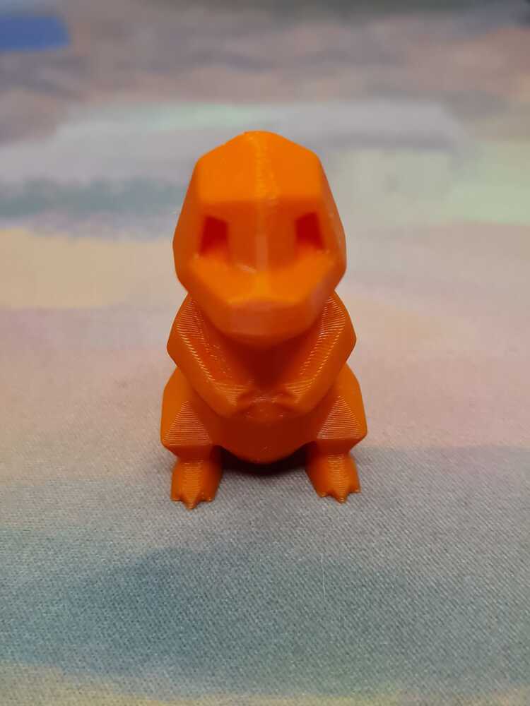Minimalist Tasarım Pokemon Charmander 4cm'lik Figür