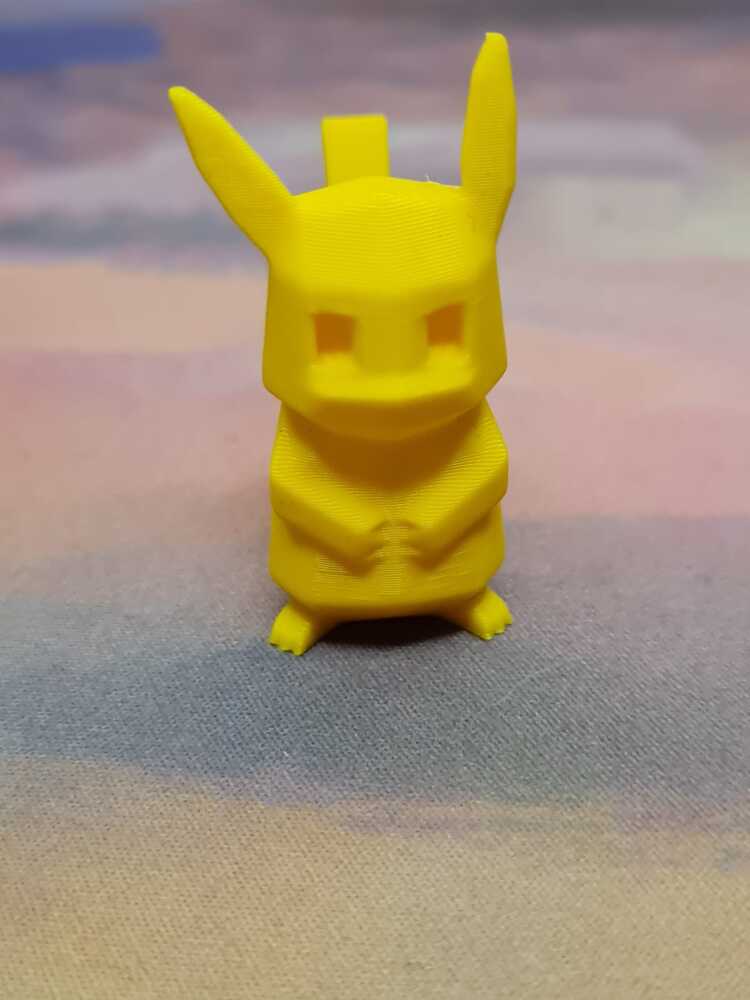 Minimalist Tasarım Pokemon Pikachu 4cm'lik Figür