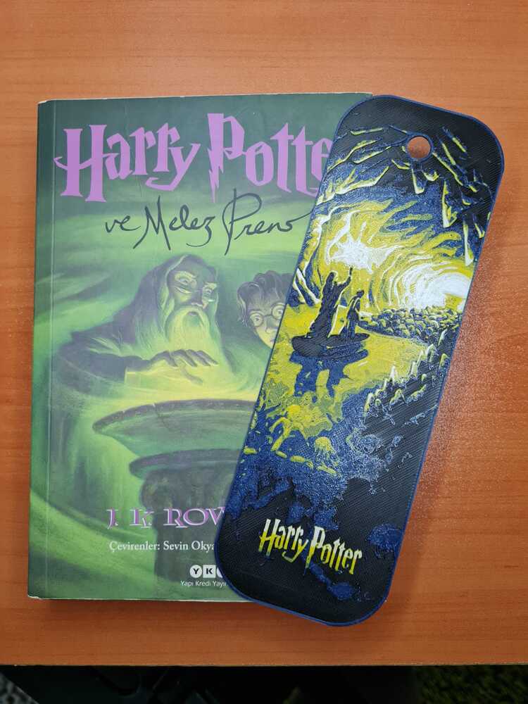 Harry Potter ve Melez Prens Temalı Kitap Ayracı