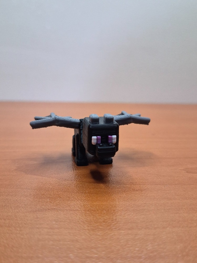 Minecraft Ender Ejderhası 3D Figür