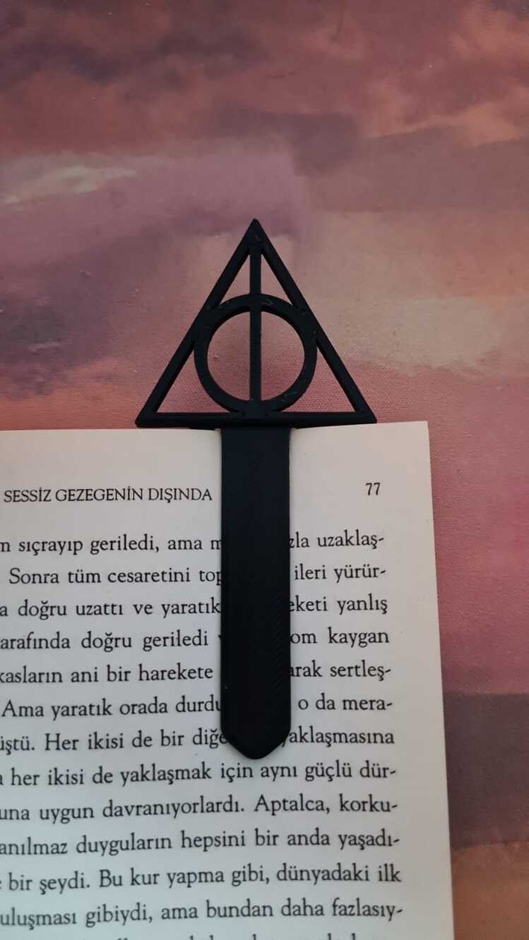 Harry Potter Ölüm Yadigarları Kitap Ayracı