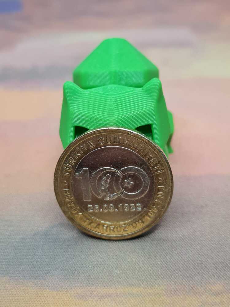 Minimalist Tasarım Pokemon Bulbasaur 4cm'lik Figür