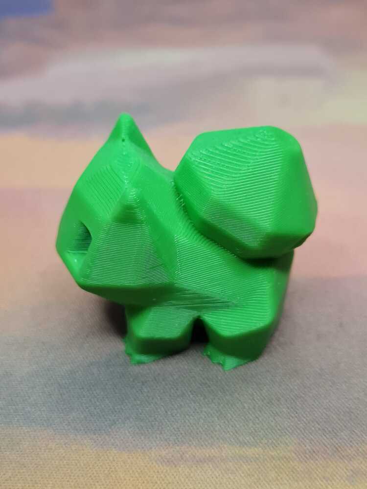 Minimalist Tasarım Pokemon Bulbasaur 4cm'lik Figür