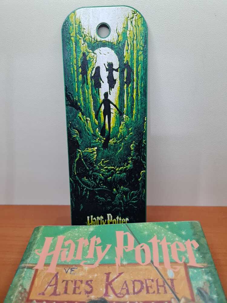 Harry Potter ve Ateş Kadehi Temalı Kitap Ayracı