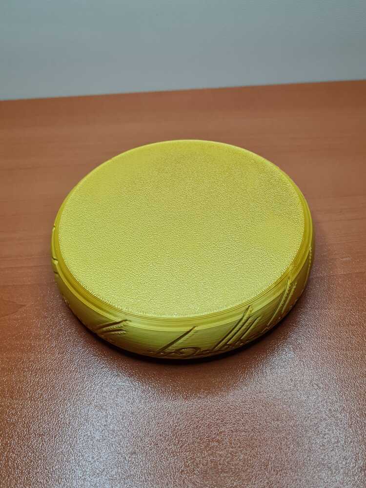 Tek Yüzük Bardak Altlığı 3D Baskı Koleksiyon Parçası