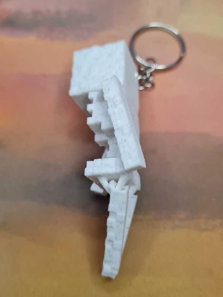 Minecraft İskelet Hareketli Anahtarlık