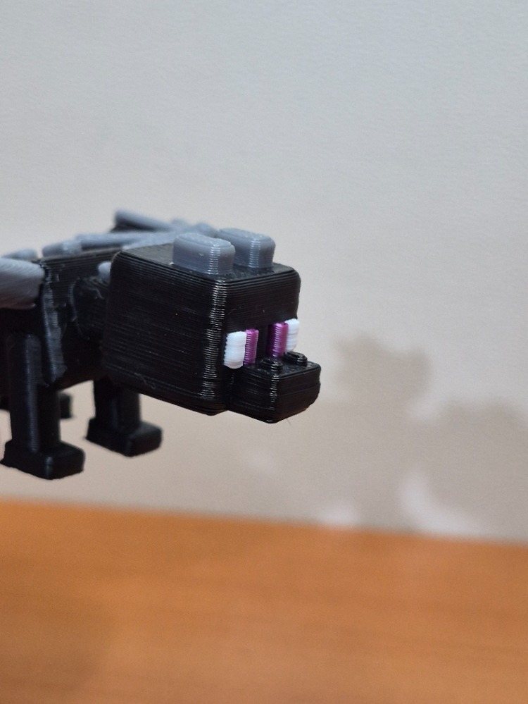 Minecraft Ender Ejderhası 3D Figür