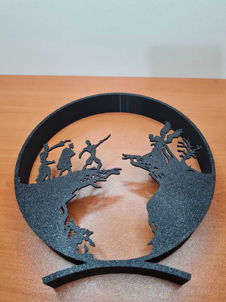Harry Potter Üç Büyücü Kardeş Dekoratif Figür
