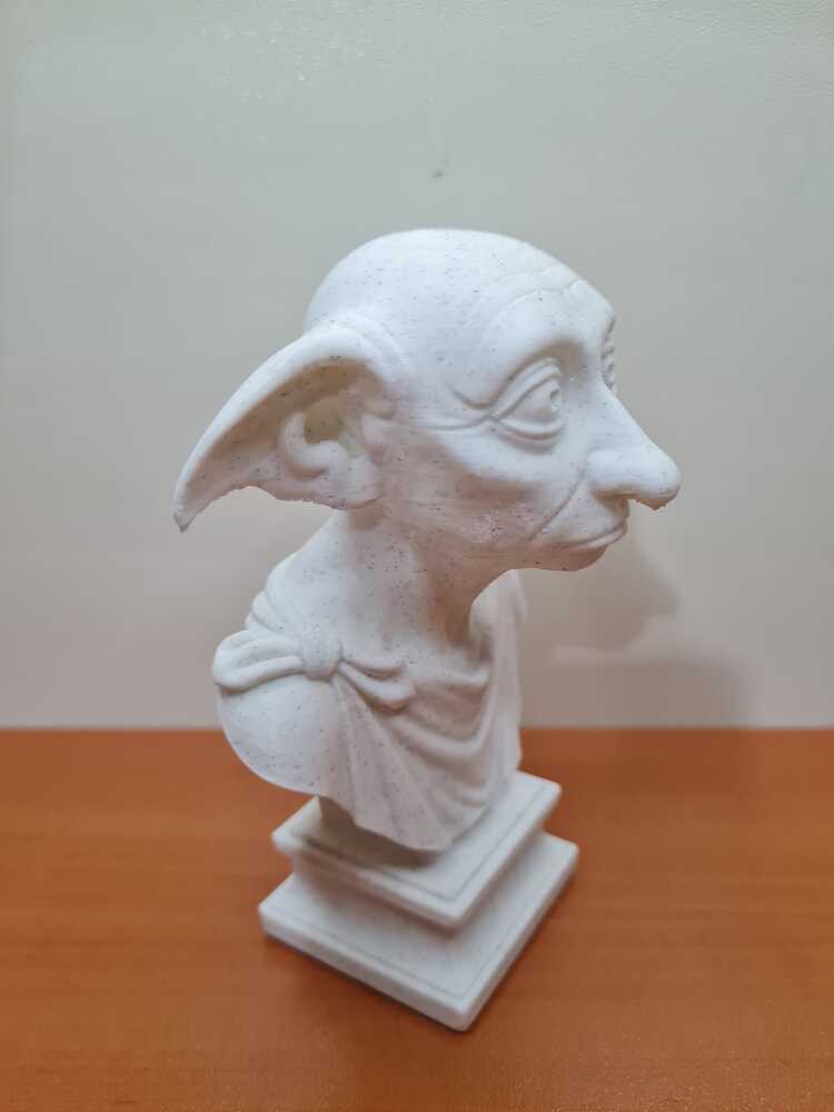Harry Potter Dobby Mermer Tasarım Büst Figür