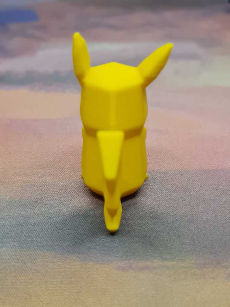 Minimalist Tasarım Pokemon Pikachu 4cm'lik Figür