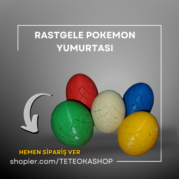 6'li Pokémon Yumurta Seti (Sürpriz Figürlü)