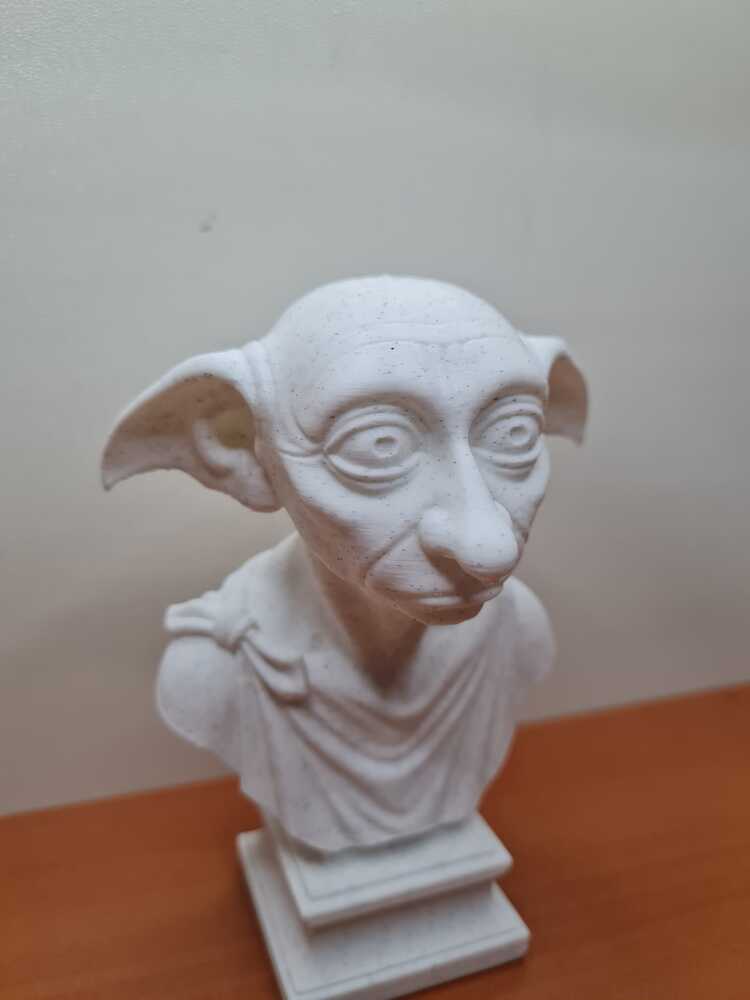 Harry Potter Dobby Mermer Tasarım Büst Figür