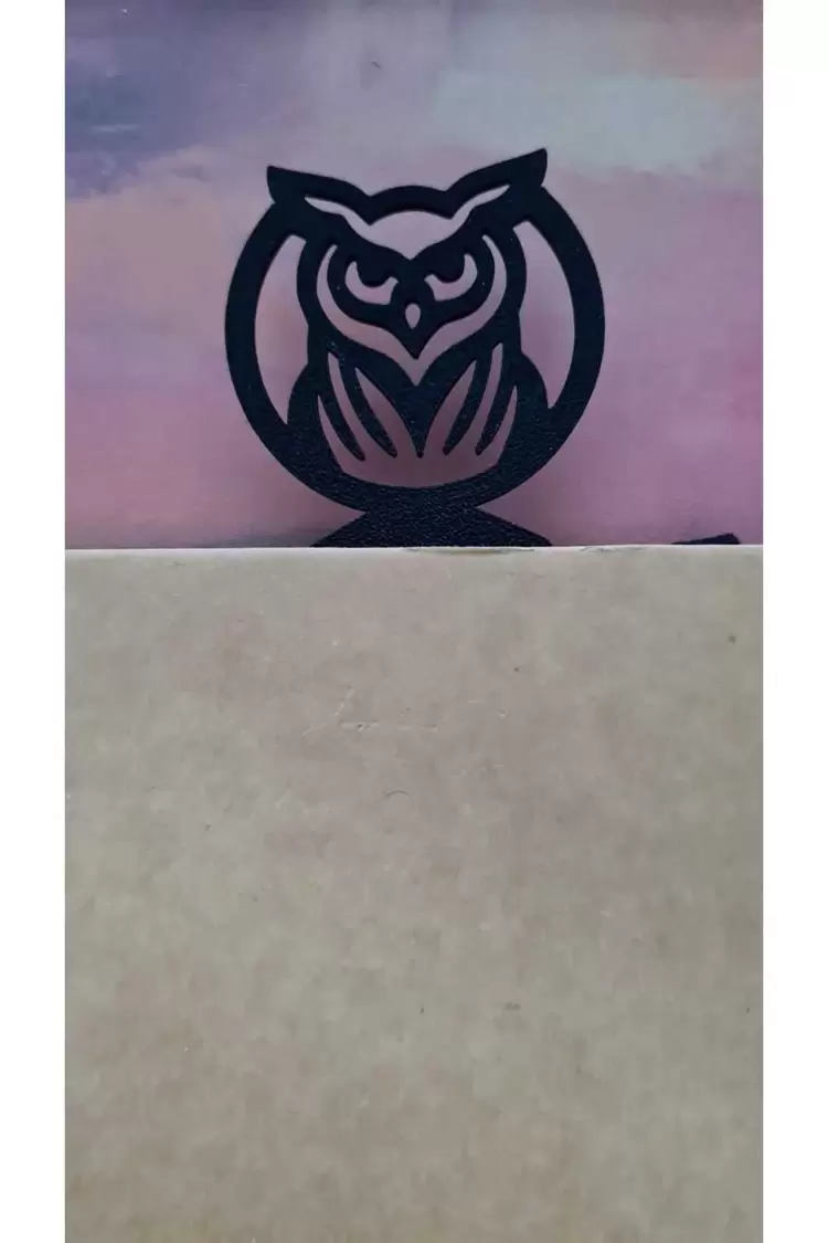 Baykuş Tasarımlı Kitap Ayracı