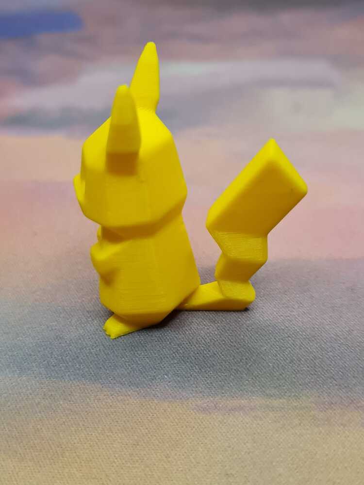 Minimalist Tasarım Pokemon Pikachu 4cm'lik Figür