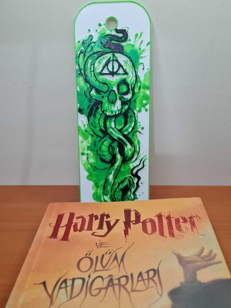 Harry Potter ve Ölüm Yadigarları Temalı Kitap Ayracı
