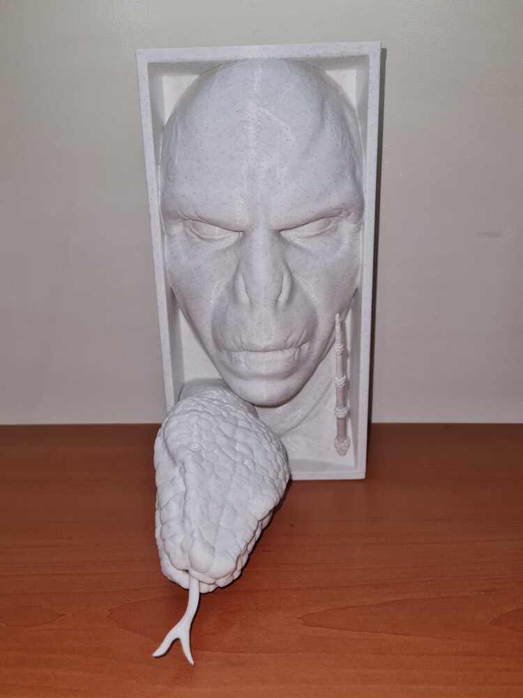 Harry Potter Voldemort Kitaplık Figürü
