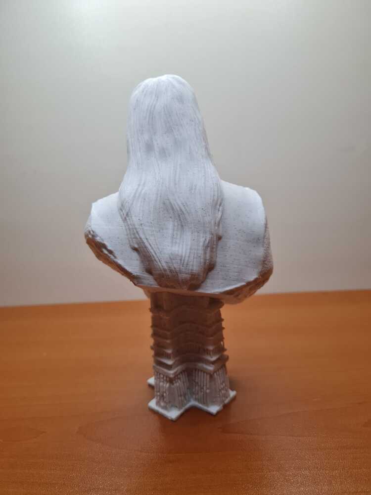 Saruman Büst 3D Baskı Koleksiyon Parçası