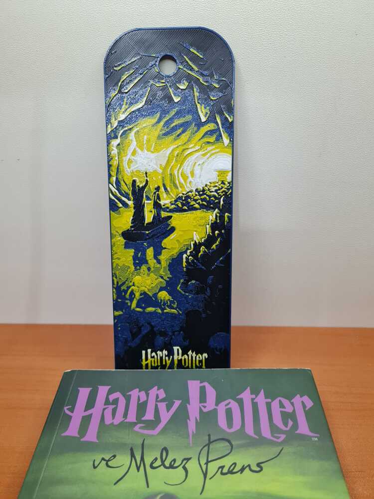 Harry Potter ve Melez Prens Temalı Kitap Ayracı