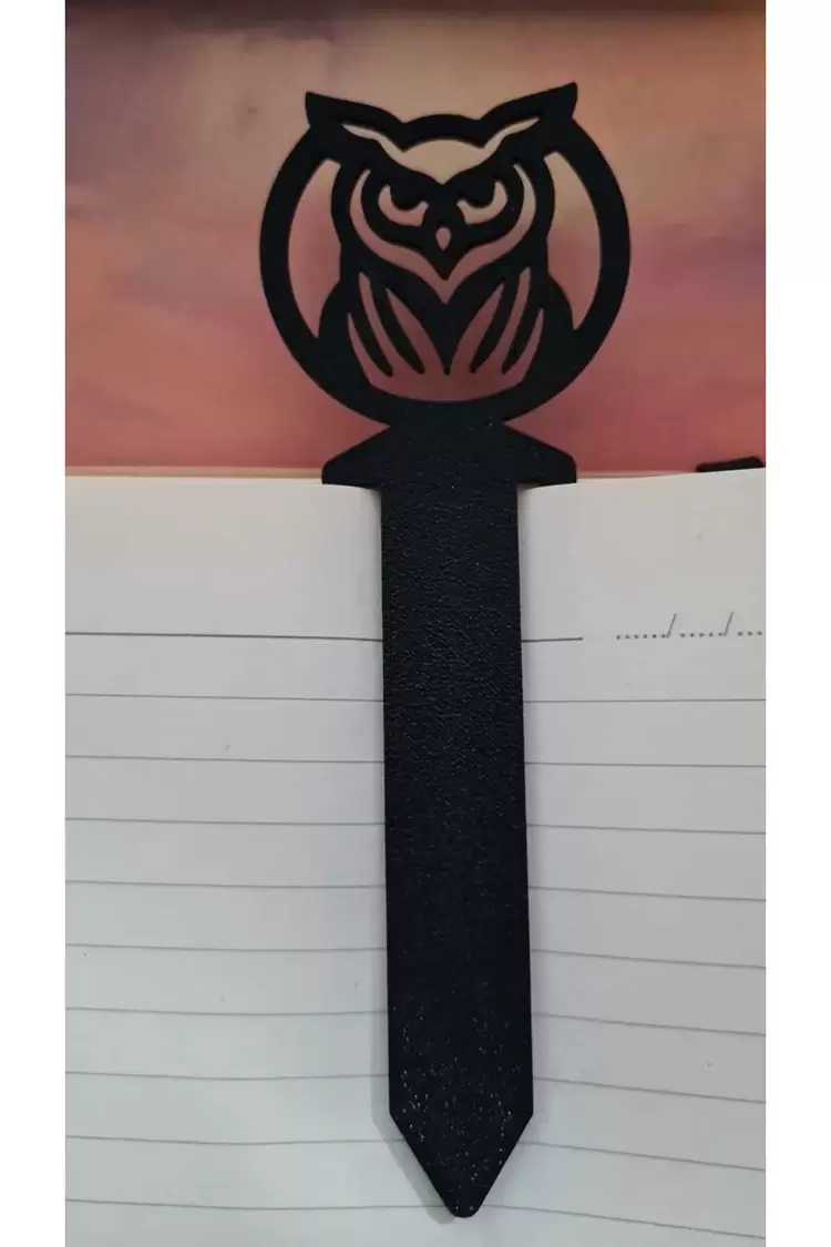 Baykuş Tasarımlı Kitap Ayracı